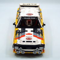 YC 23043 3887 pièces voiture série technique AUDI S1 1:8 Super Sport voiture bloc de construction modèle technique jouet éducatif Festival cadeau