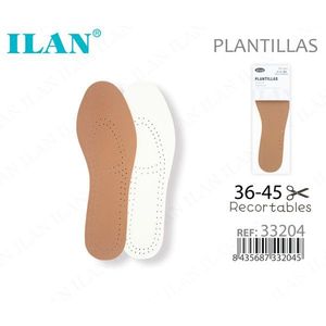 Ilan Plantillas Perforadas in Pelle Taglia 36-45 Recortabili - Product Image 1