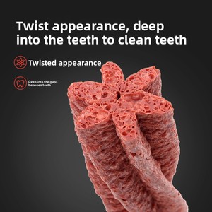 Barra de Masticación para Perros de Razas Medianas y Grandes - Golden Retriever, Alaskan Malamute, Pastor Alemán, Labrador - Hueso Dental con Sabor a Carne - Product Image 3