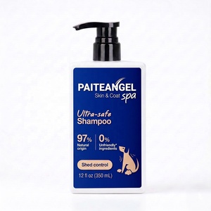Shampooing pour chiens en gros, anti-chute de poils, 97% <span class=keywords><strong>naturel</strong></span>, contrôle de la perte de poils, lavage pour animaux de compagnie, 0% sulfates, 350ml, OEM - Product Image 6