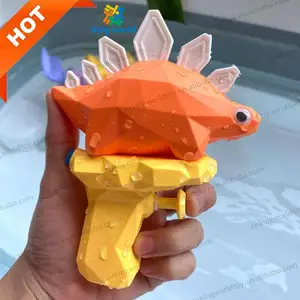 Best Seller Water Pistol Cartoon Dinosaur Small Water Gun Spray Happy Summer Beach Game Water Gun Toy For Kids