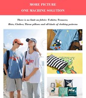 Kongkim Expédition rapide Imprimante DTF Impression sur tout tissu Imprimante DTF double Xp600 A2 A3 Machine d'impression Impression T-shirt