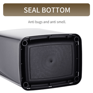 Cestino per Rifiuti in Acciaio Inox Satinato 10L con Apertura Superiore e <span class=keywords><strong>Secchio</strong></span> Interno Rimovibile per Ufficio, Bagno, Cucina - Product Image 5