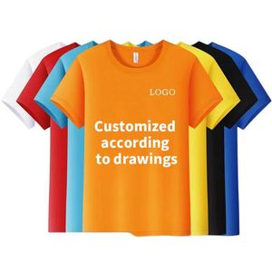 Camisetas de Trabajo Personalizadas con Logotipo para Maratón, Manga Corta, Estampadas, de Seda de Hielo para Hombre - Product Image 4