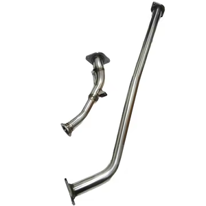 Cho TOYOTA FORTUNER 2016 + HKS catback thép không gỉ ống xả Muffler ổ cắm kép hệ thống sợi carbon - Product Image 5