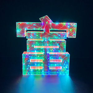 Letrero LED con Pantalla de Caracteres RGB a Todo Color, Transmisor, de Pie para Interiores, para Bares, KTV y Eventos - Product Image 2