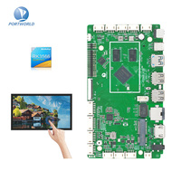 Placa de Desarrollo Portworld Android/Linux RK3566 para Control Hombre-Máquina