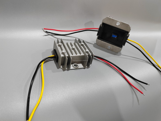 Step up 12V to 24V DC-DC Boost Converter 3A Max 72W IP68 Waterproof 90% Efficiency for Automotive Home Leds