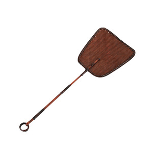 Bamboo Woven Stove Fan Set Manual Classic Retro Handmade Irregular Shape Fireplace Accessory - Product Image 5