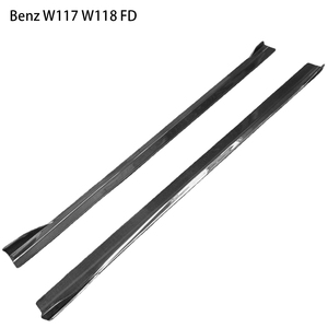 Jupes latérales en fibre de carbone style FD pour Mercedes CLA-Class W118 2021-2026 - Product Image 4