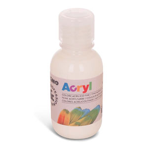 FIRST - Flacone di Colore Acrilico Beige da 125ML - Product Image 1