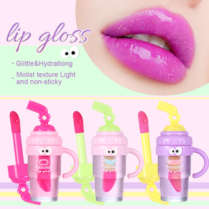 Nuevo brillo de labios de alta calidad, taza de paja para el vientre de verano, aceite de labios, estilo bonito, resistente al agua, hidratante, labial líquido bonito - Product Image 3