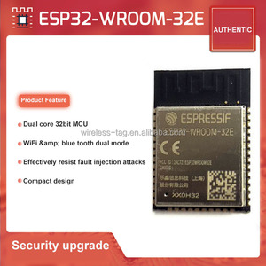 Module Wi-Fi ESP32 à double cœur, compatible avec l'original Espressif ESP32 ESP32WROOM ESP32-WROOM-32E, avec mémoire Flash SPI de 4 Mo, 8 Mo ou 16 Mo - Product Image 3