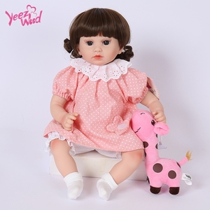 Muñecas <span class=keywords><strong>de</strong></span> Juguete <span class=keywords><strong>de</strong></span> 45 cm <span class=keywords><strong>para</strong></span> Niñas, Muñecas <span class=keywords><strong>de</strong></span> Peluche <span class=keywords><strong>de</strong></span> Silicona, Regalos Populares - Product Image 2