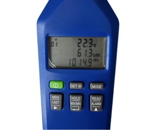 Medidor Digital de Temperatura y Humedad Multiusos de Alta Calidad Tes-1160A para Meteorología - Product Image 2