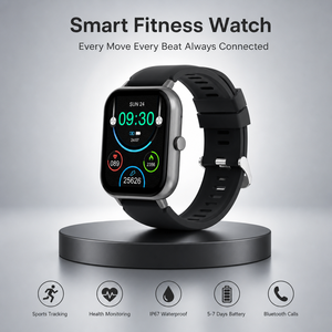 Montre connectée étanche à grand écran, surveillance de la fréquence cardiaque, tension artérielle, suivi sportif, bracelet intelligent sans fil BT, OEM - Product Image 1