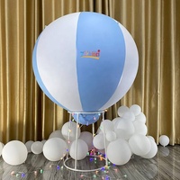 Grande montgolfière Énorme montgolfière gonflable de 5 pieds pour enfants Ballons de décoration d'anniversaire