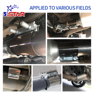 Khớp nối ống xả bằng thép không gỉ, kiểu nối mông, dạng ống bóp - Product Image 5