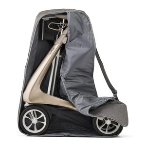 Wholesale Luxury High Quality Portable <b>Rollator</b> Custom 6-Wheel Folding Shopping Trolley Bag for Elderly - Product Image 4