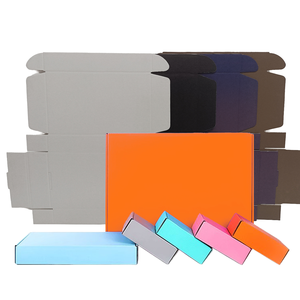 Boîte en carton ondulé pour expédition, envoi postal, <span class=keywords><strong>déménagement</strong></span>, protection robuste, emballage plat, auto-adhésif, montage facile - Product Image 4