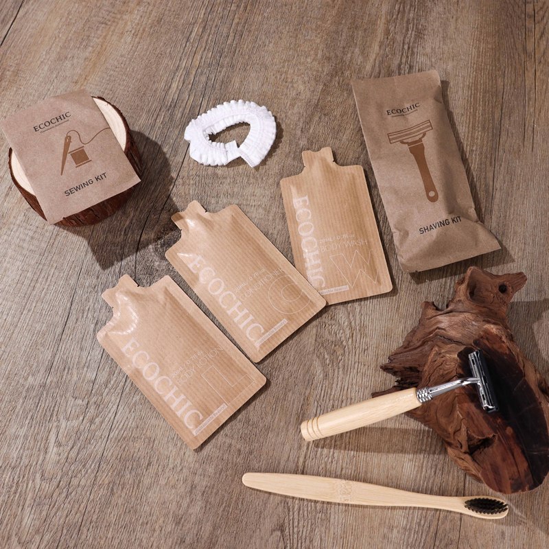 Eco Friendly Hotel Amenities Kit with