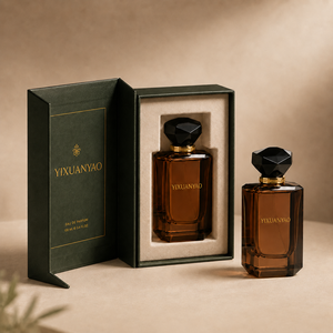 Botella de Perfume de Vidrio de Lujo con Tapa Elegante y Caja de Regalo, Envase de Fragancia de Alta Gama para Mujeres y Hombres - Product Image 6