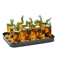 Bottes de Cowboy de luxe ensemble de verres à liqueur Mini botte en forme de tasse à bière gobelet whisky Cocktail Tequila verres à liqueur