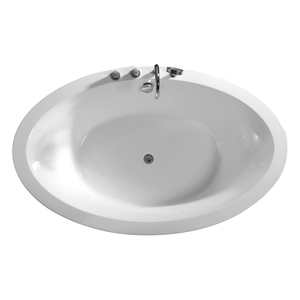 Bañera Acrílica Independiente Ecológica X-OSCAR en Oferta, con Esquina para Remojo, Desagüe y Grifo Incluidos, para Hoteles - Product Image 3