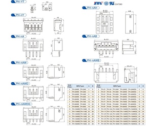 Cable JST PH personalizado de hilo a placa con conector de 2.0 mm, PHR 2 3 4 5 6 8 pines S2B S3B B2B B3B PH SM4 TB LF SN SPH 002T P0 5S - Product Image 5