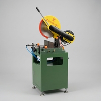 Scie à table coulissante portable 10 pouces, coupeur d'extrusion d'aluminium, machine de précision facile à utiliser, 1500W 380V, marque OUXIN