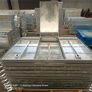 Caillebotis en acier de remplissage en béton Singapore LTA avec cadre pour drain latéral de route/<span class=keywords><strong>couvercle</strong></span> de <span class=keywords><strong>puisard</strong></span> - Product Image 5