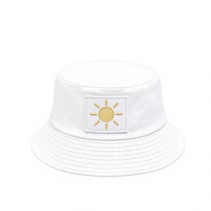 Sombrero de Pescador Personalizado con Logotipo de Dibujos Animados, 100% Algodón Twill, Protección Solar para Exteriores, Bordado, Reversible, Casual, de Verano, Venta al Por Mayor OEM - Product Image 3