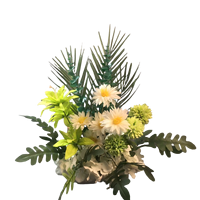 Une variété de combinaisons de couleurs de fleurs artificielles, personnalisation artisanale haut de gamme, fleurs de paysage d'art de mariage