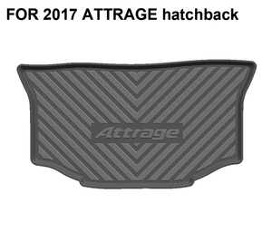 เสื่อปูพื้นท้ายรถ3D 5D ทนทานอุปกรณ์ตกแต่งภายในรถยนต์สำหรับการอัพเกรด Mitsubishi <span class=keywords><strong>attrage</strong></span> - Product Image 6