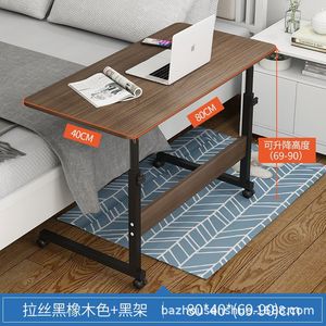 Có thể điều chỉnh bằng gỗ hàng đầu kim loại khung máy tính xách tay máy tính hiện đại bàn di động máy tính xách tay bảng máy tính bàn - Product Image 3