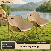 Chaises de camping pliantes portables, compactes et légères, vente en gros d'usine, très demandées