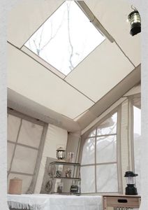 Tienda de Campaña Inflable para Exteriores de 17.2 Pies, Tejido Oxford de PVC Verde, Impermeable, para las Cuatro Estaciones, Dos Dormitorios, Sala de Estar, Instalación Rápida - Product Image 2