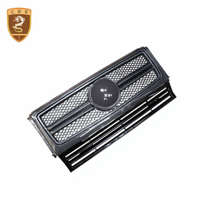 Parrilla Delantera de Fibra de Carbono para Mercedes Benz Clase G G350 G500 G63 AMG W463 W464, Rejilla de Parachoques, Mejora Exterior - Product Image 1