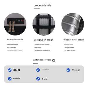 Bagage <span class=keywords><strong>de</strong></span> voyage en PVC durable-<span class=keywords><strong>Valise</strong></span> légère et étanche avec roues pivotantes pour hommes et femmes - Product Image 3