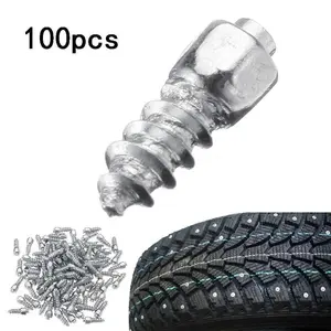 12 millimetri Nuovo Modello di Neve Vite Borchie di Pneumatici Anti Skid Cadere Spikes Wheel Pneumatici 100PCs per Auto Moto Bici per Bmw Ford Audi