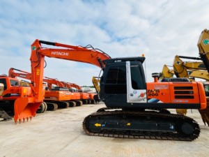 Excavadora de segunda mano Excavadora de orugas de segunda mano en mejores condiciones Japón Original Hitachi ZX200 - Product Image 2