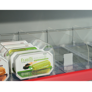 Diviseur de poussoir de supermarché personnalisé patins de refroidisseur étagères de rouleau d'alimentation par gravité pour le rouleau d'étagère de boisson - Product Image 3
