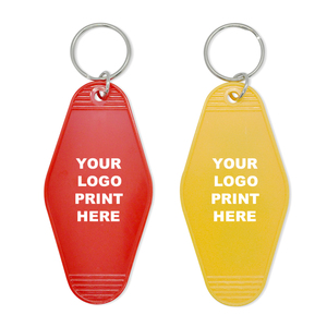 Khuyến Mãi Cá Nhân Bán Buôn Dấu Ấn Trống Cổ Điển Tùy Chỉnh <span class=keywords><strong>Acrylic</strong></span> Motel Keychain - Product Image 1