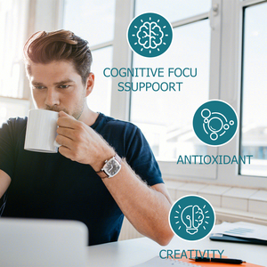 OEM ODM Mushroom Coffee Powder with Coffee Cordyceps Sinensis Support Immune Defense Energy Booster Enhance Recovery - Product Image 6