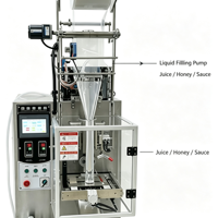 Machine d'emballage verticale automatique haute vitesse pour les bâtonnets de glace, les jus de fruits et les sachets de liquides