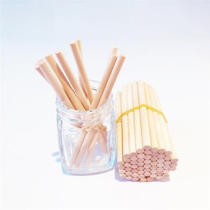 Bâtons ronds en bambou jetables naturels biodégradables de crème glacée de Popsicle - Product Image 2