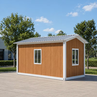 Maison préfabriquée, bureau modulaire préfabriqué, maison mobile de 20 pieds, bâtiment portable, maisons prêtes à l'emploi, maison conteneur de luxe détachable