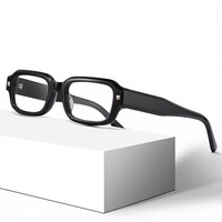 Montures optiques rectangulaires en acétate pour femmes MS 8625, branches minimalistes élégantes, artisanat raffiné, texture raffinée, style intemporel