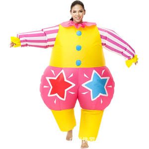 Venta caliente volar mono Suite ropa inflable mascota divertido payaso gordo disfraces Cosplay <span class=keywords><strong>disfraz</strong></span> inflable - Product Image 2