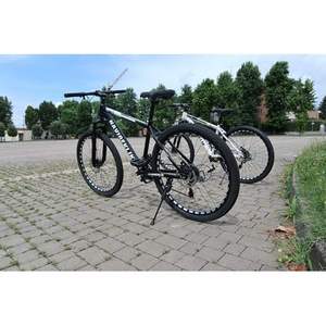 Vélo de montagne à 3 roues, 27,5 pouces, suspension intégrale, 27 vitesses, frein à disque en alliage d'aluminium pour le cyclisme hors route - Product Image 2